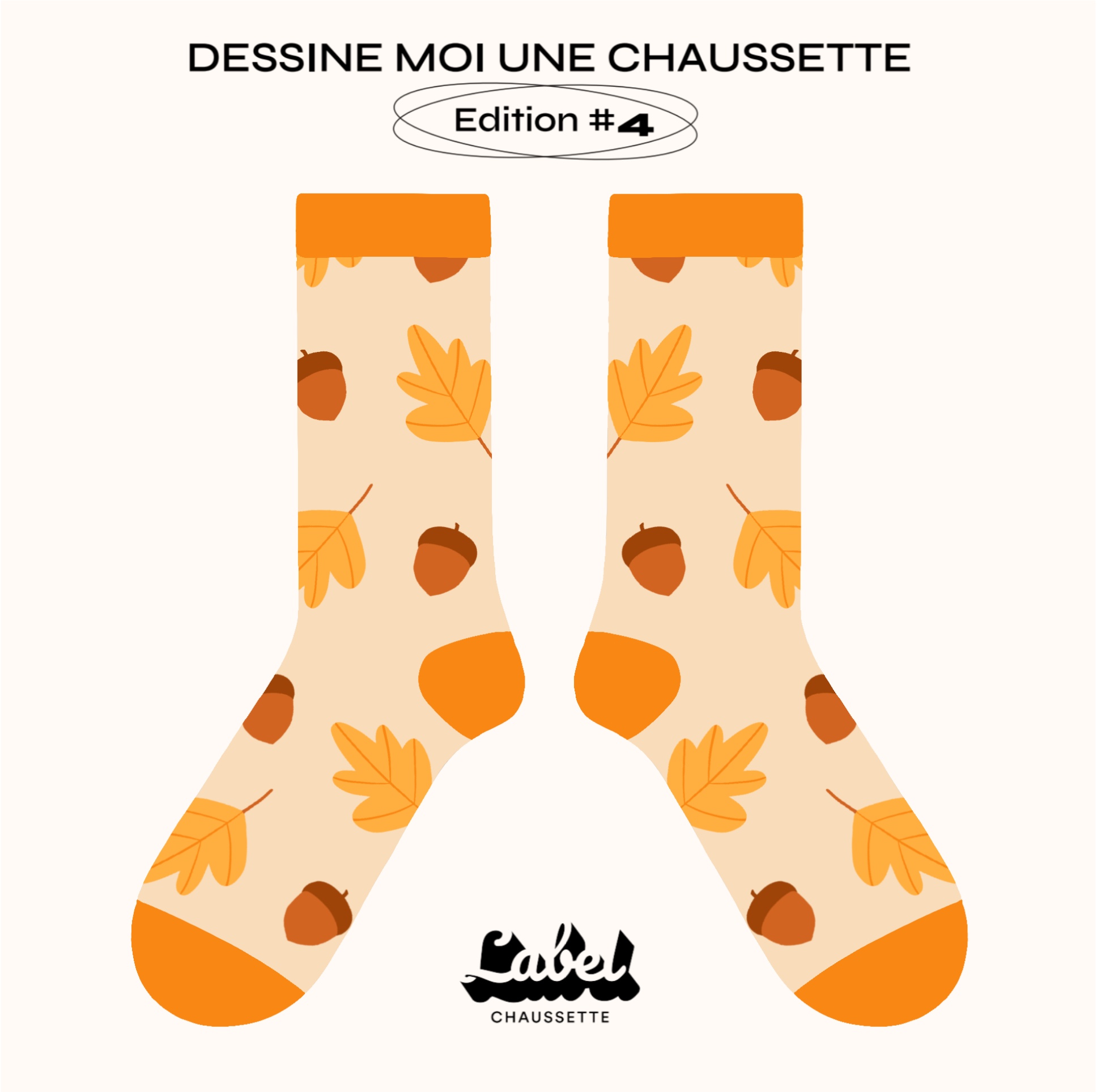Label Chaussette – Dessine moi une chaussette